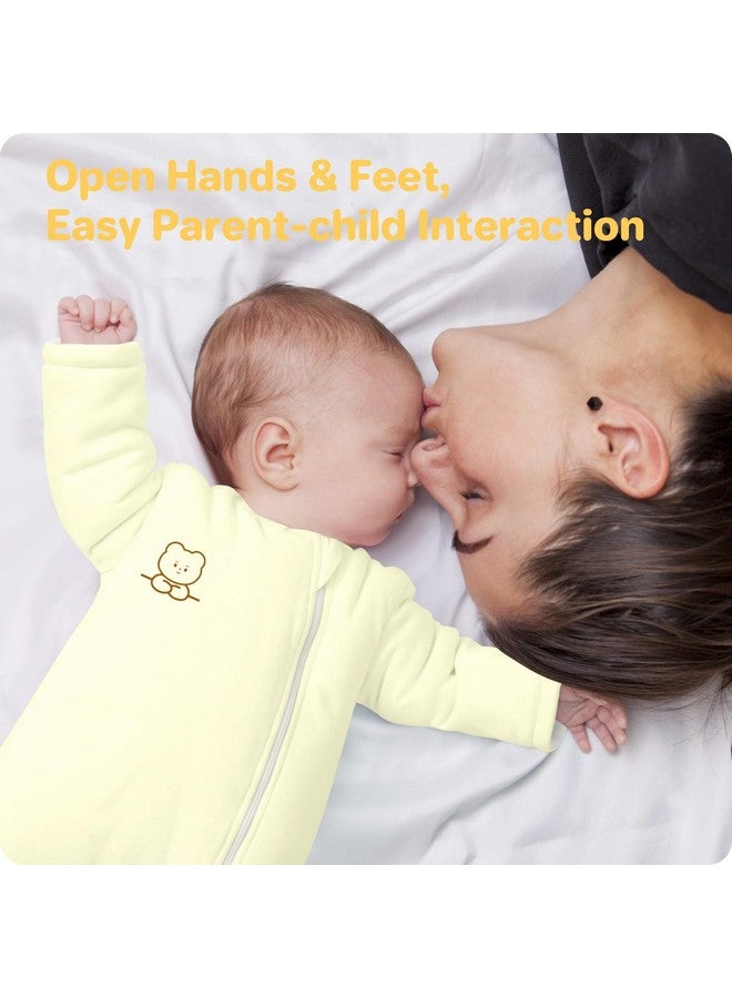 Knirose Baby Sleep Sack with Legs Winter 0-6 Months 2.5 Tog, Ultra Soft Cotton Wearable Blanket Sleeping Bag Sack Easy Diaper Changing, Transitional Sleep Bags Unisex Newborn Infant Babies Toddlers Girls Boys - Image 5