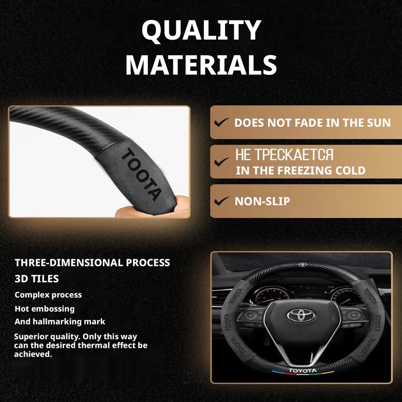Steering Wheel Cover, Diameter 37 cm - Image 3
