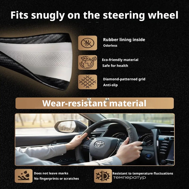 Steering Wheel Cover, Diameter 37 cm - Image 4