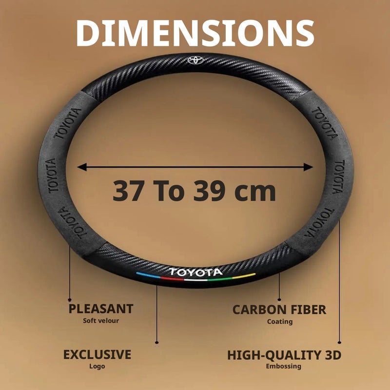 Steering Wheel Cover, Diameter 37 cm - Image 2