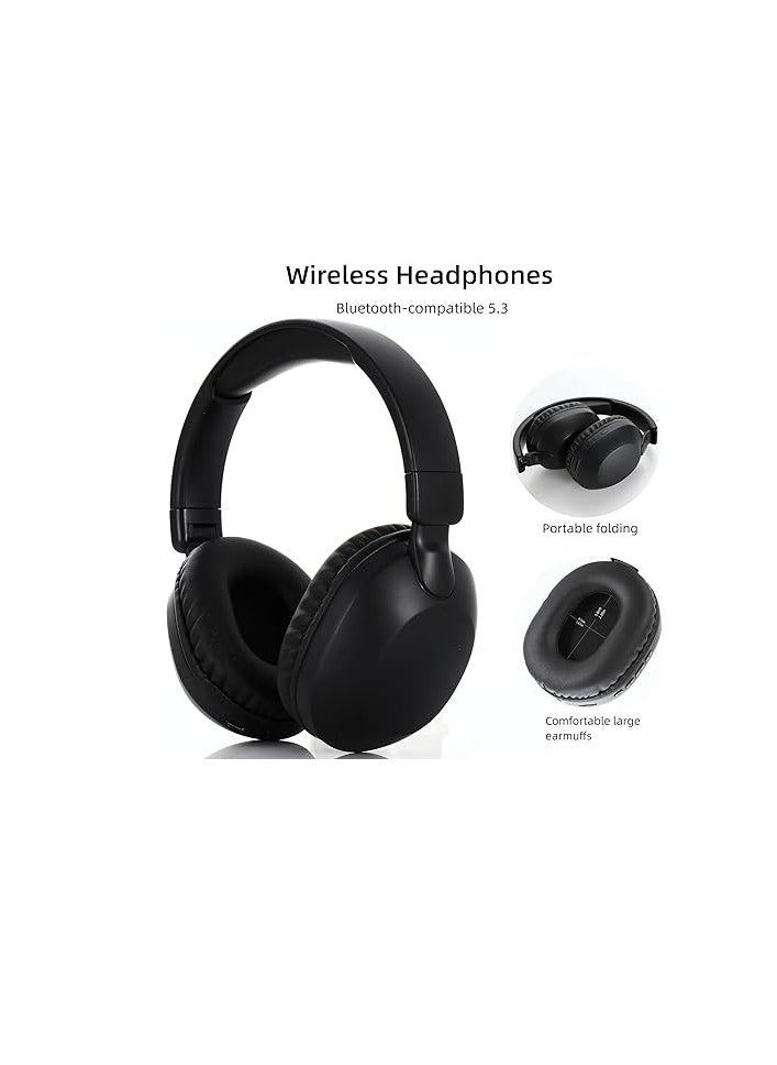 Generic - Bluetooth headphone - model - SD1102 - TF card slot - black color - Image 1