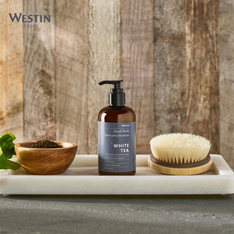 Westin White Tea Liquid Hand Soap - Signature White Tea Fragrance Combined With Aloe - Aromatherapy - Luxury Hotel Spa Collection - 8oz - Image 2