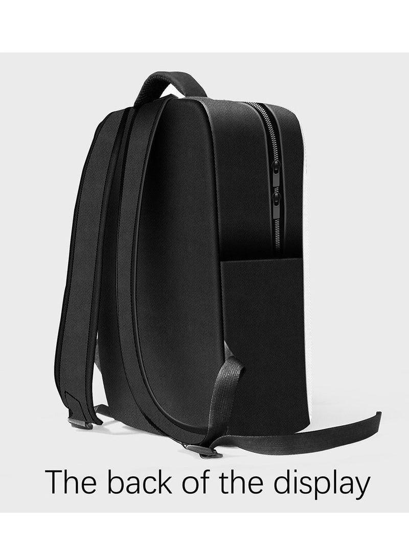 Large Capacity PS5 Carrying Backpack, with Adjustable Strap, Durable Nylon Console Case for PlayStation 5/PS4/Xbox and Accessories Storage, Black - Image 4