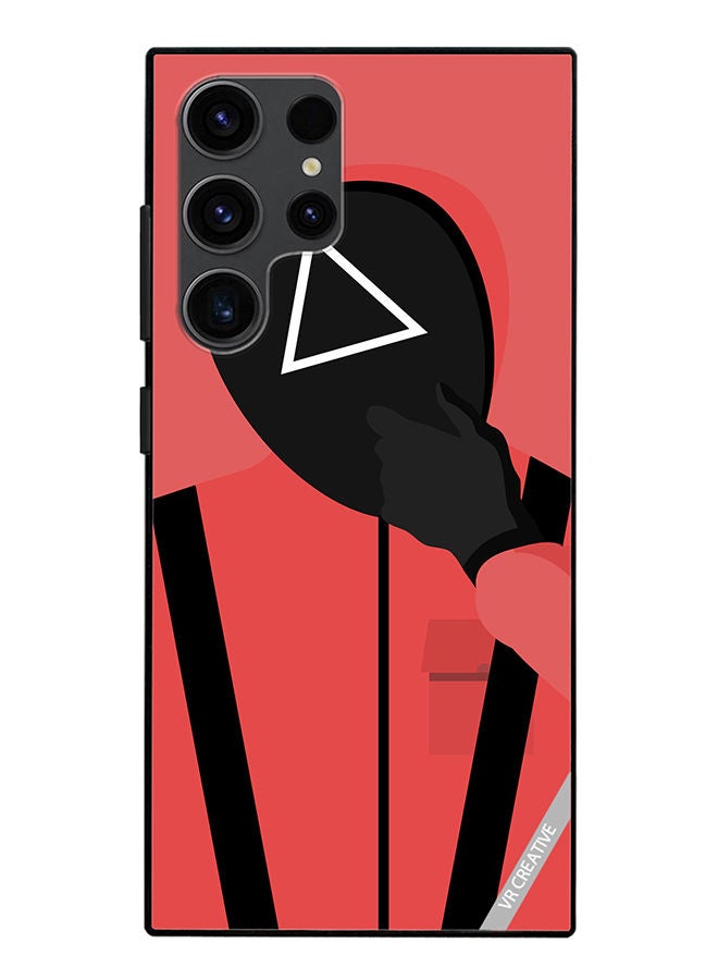 VR CREATIVE Protective Case Cover For Samsung Galaxy S23 Ultra 5G Squid Game Soldier Design Multicolour - Image 1