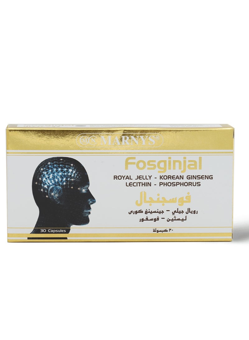 MARNYS Fosginjal, Food Supplement - 30 Capsules - Image 1