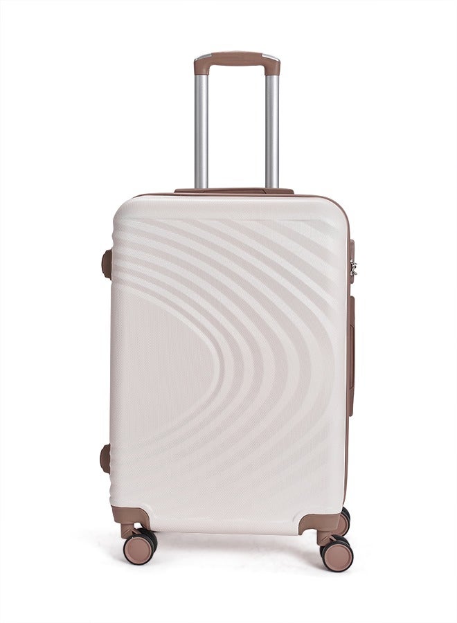 ليمرا شنط سفر من ليمرا مكون من 5 حقائب أمتعة بتصميم صلب و حديث لون بيج/ذهبي - Image 4