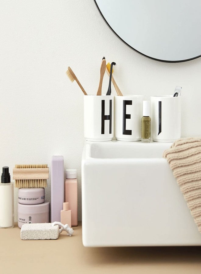 Design Letters Porcelain Coffee Mug | Gifts for Mom | Initial Coffee Cup Perfect for Mother's Day Gift | Ceramic Cup Used as Bathroom Accessories/Tumbler/Makeup Brush Holder | Monogrammed Gift for Her - Image 2