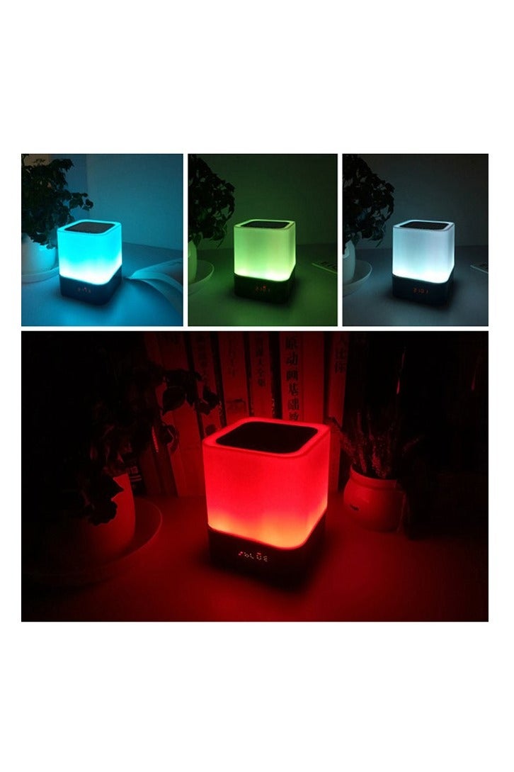 SUNDUS New Wireless Bluetooth Speaker with Touch Lamp and Remote Control Suitable for Listening to the Quran White - Image 3
