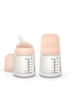 SUAVINEX Suavinex Zero Zero Anti Colic Baby Bottle, No 1 Spanish Baby Bottle Brand, Minimizes Bottle Rejection & Nipple Confusion, Perfect for Breastfeeding Babies, Adaptable Flow, 2 Pk 6 oz, Fair  - Image 1