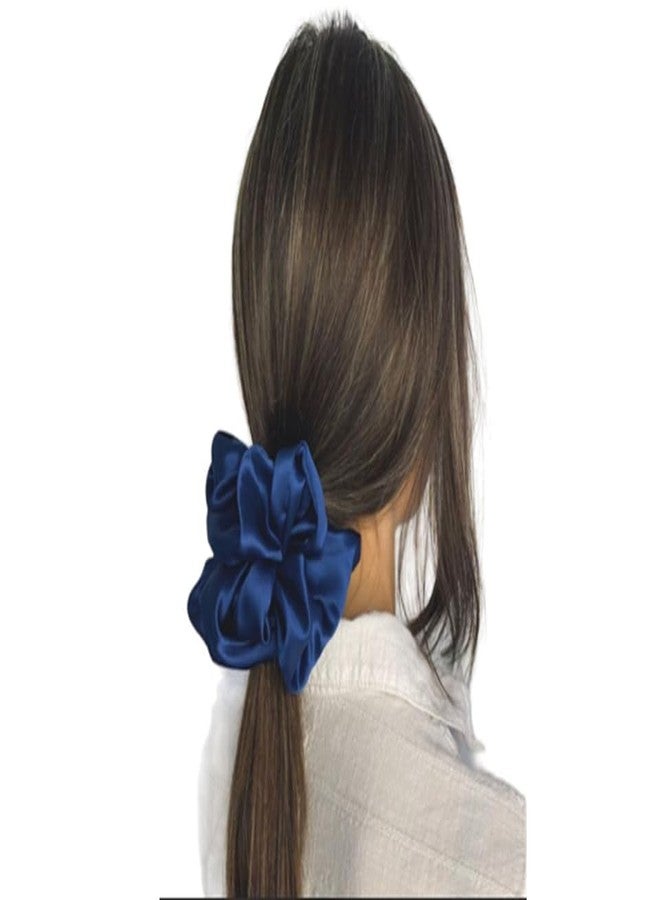 بيسيكير ربطات شعر مدرسية من بيسكير، إكسسوارات شعر عالية الجودة، ربطات شعر مطاطية فائقة التمدد، لون أزرق - Image 4