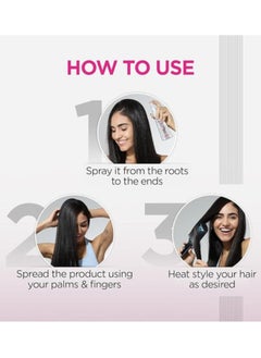 BBLUNT Heat Protection Hair Mist 150ml No Sulphate No Paraben With Grapeseed Oil And Provitamin B5  - Image 4