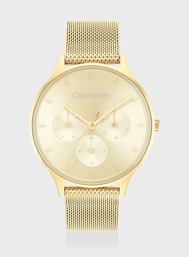 CALVIN KLEIN Timeless Mesh Analog Watch