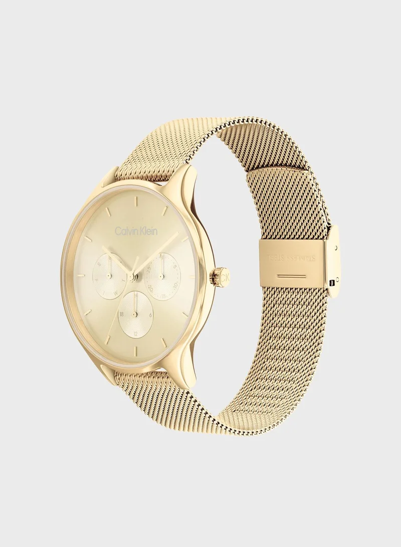 CALVIN KLEIN Timeless Mesh Analog Watch