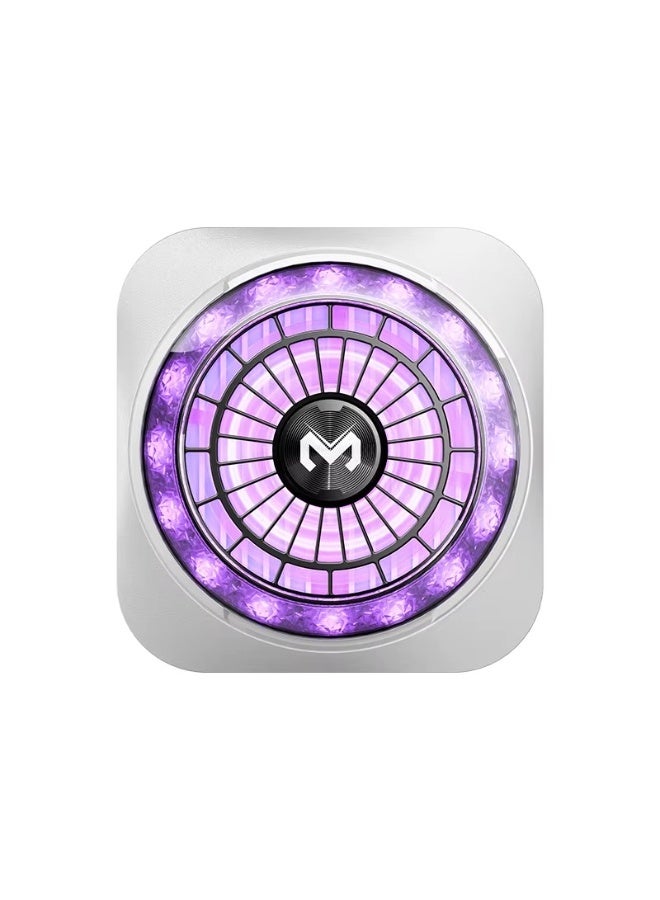 Memo CX21 Magnetic Phone Cooler – 18W Semiconductor Mobile Cooling Fan with RGB LED, Dual Airflow, Fast Ice Cooling, Magnetic & Clip-On Design, USB-C Gaming Cooler for iPhone & Android Smartphones - Image 2