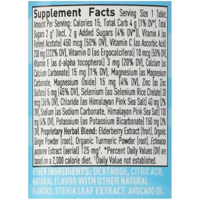Nuun Immunity Orange Citrus, 10 Drink Tablets - Image 4