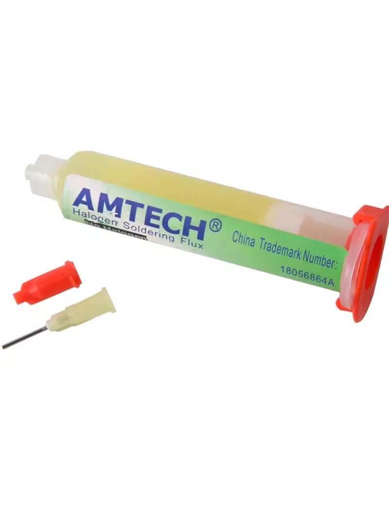 AMTECH NC-559-ASM Solder Flux welding Paste 10cc for BGA PCB Repair - No-Clean & Lead-Free one piece - Image 1