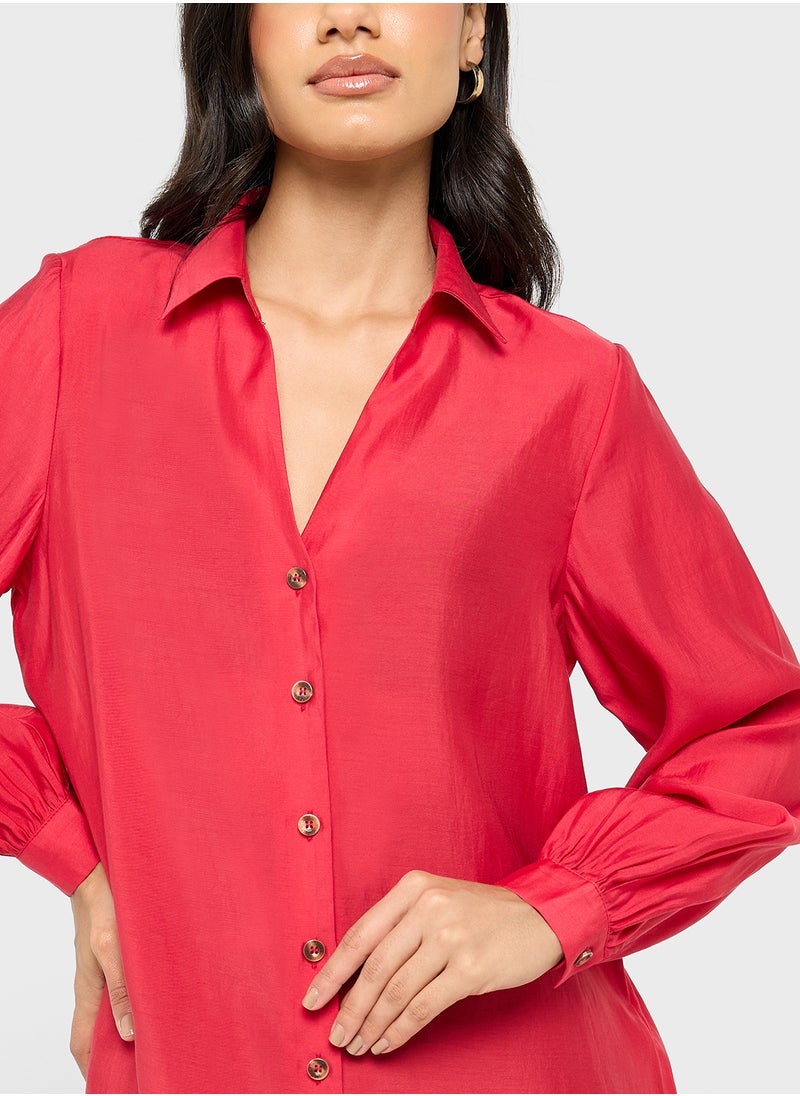Never fully Dressed Button Down Shirt  - Image 3
