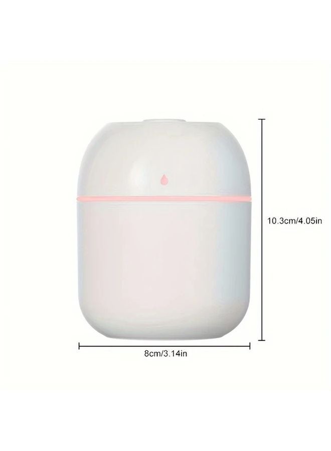 مرطب مكتبي أخضر يعمل بمنفذ USB مع إضاءة محيطية ملونة للمكتب المنزلي - Image 4