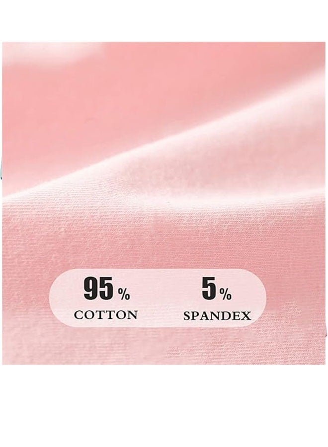 جيوستوس 4 أجهزة كمبيوتر الأطفال ملابس داخلية موجزة مع حزام ناعم للبنات ， سراويل داخلية قابلة للتنفس وناعمة مع سراويل فتاة صغيرة مرنة ناعمة (م) - Image 2