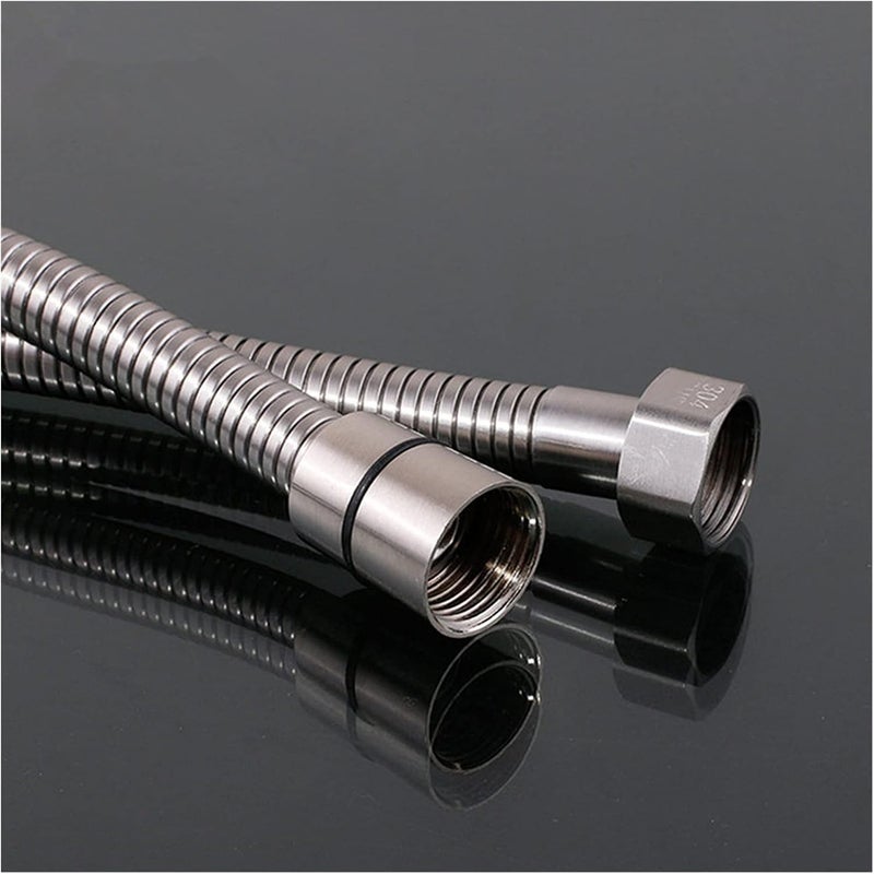 Plumbing Hoses, water heater hose, Flexible Shower Hose,Bathroom Accessories, Anti-twist Shower Hose 1.5m Stainless Steel SUS304 Explosion-proof Shower Head Bathroom Water Hose - Image 2