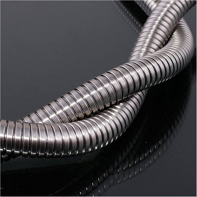 Plumbing Hoses, water heater hose, Flexible Shower Hose,Bathroom Accessories, Anti-twist Shower Hose 1.5m Stainless Steel SUS304 Explosion-proof Shower Head Bathroom Water Hose - Image 3