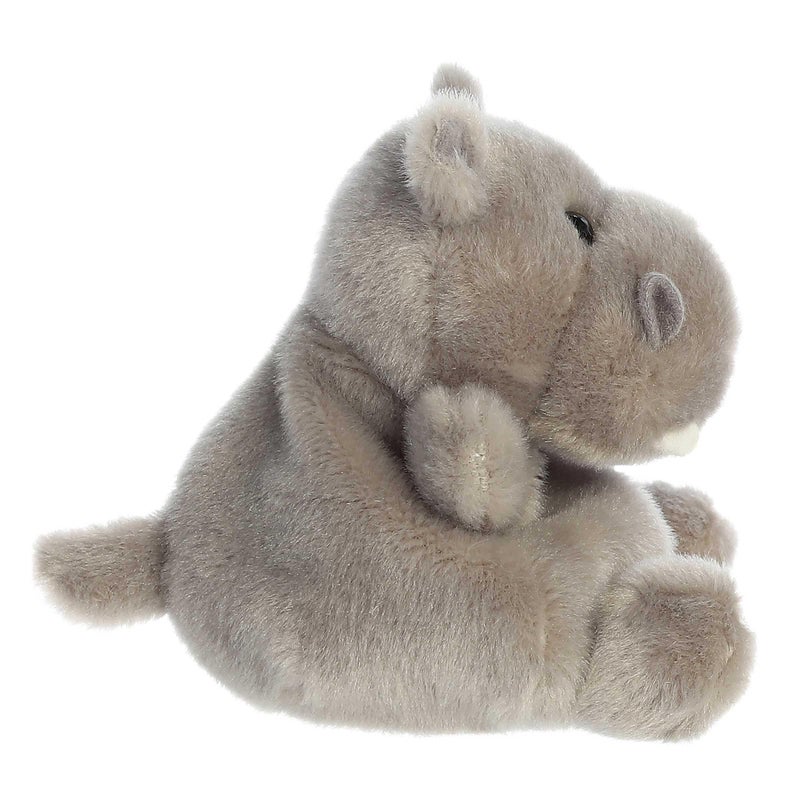 AuroraÂ® Adorable Palm Palsâ„¢ Hunk Hippoâ„¢ Stuffed Animal - Pocket-Sized Play - Collectable Fun - Grey 5 Inches - Image 3