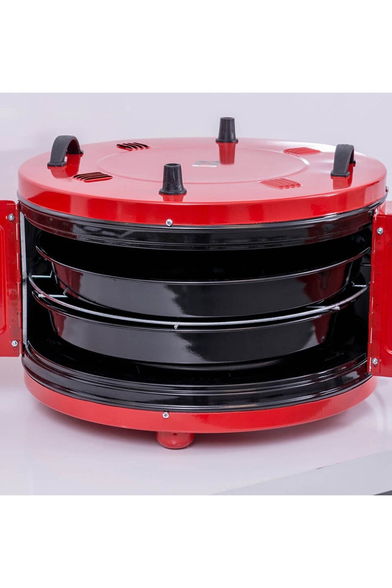 تراديو فرن كهربائي دائري بطبقة واحدة سعة 35 لتر مع ثيرموستار، 220-240 فولت، 1000 واط - Image 2