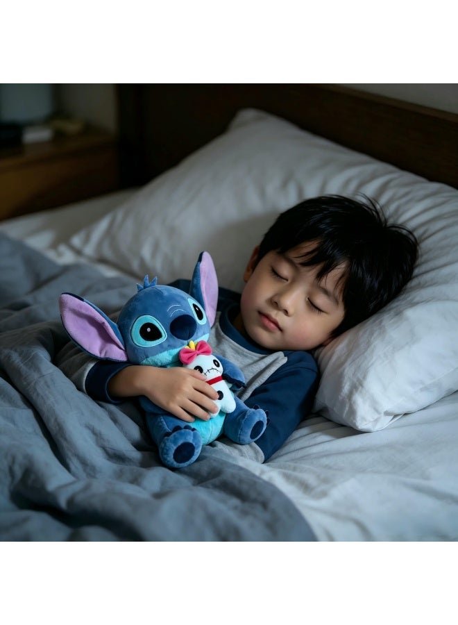 Stitch Factory Mall 28cm Cartoon Blue Stitch Plush Doll Plush Toy Room Decoration Soft Doll Suitable for Children Gift Party Gift - Image 3