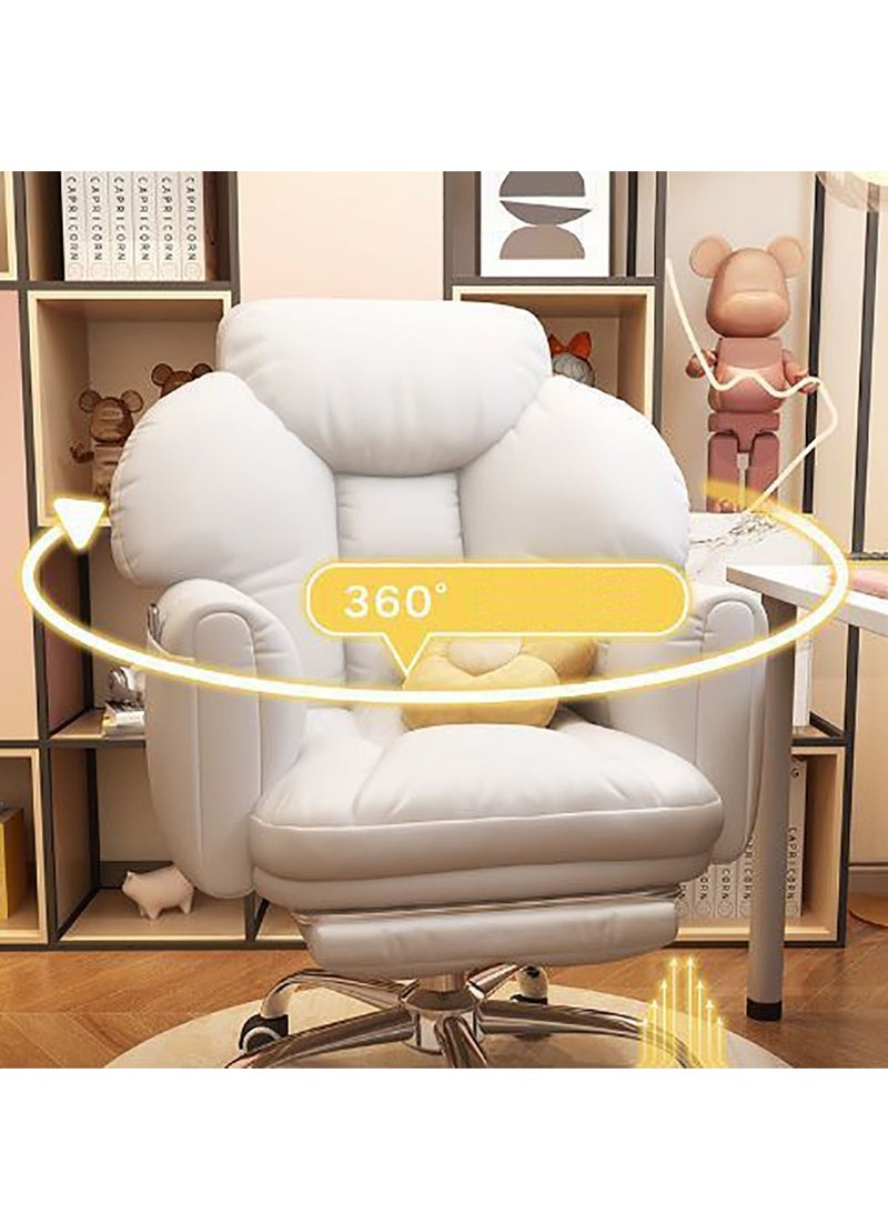 Arabest Computer Chair, Home Sedentary Electric Competition Chair, Rotating Backrest Single Person Sofa, Boss Chair, Lazy Office Chair - Image 2