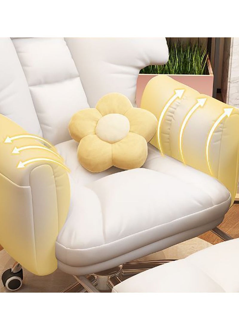 Arabest Computer Chair, Home Sedentary Electric Competition Chair, Rotating Backrest Single Person Sofa, Boss Chair, Lazy Office Chair - Image 3