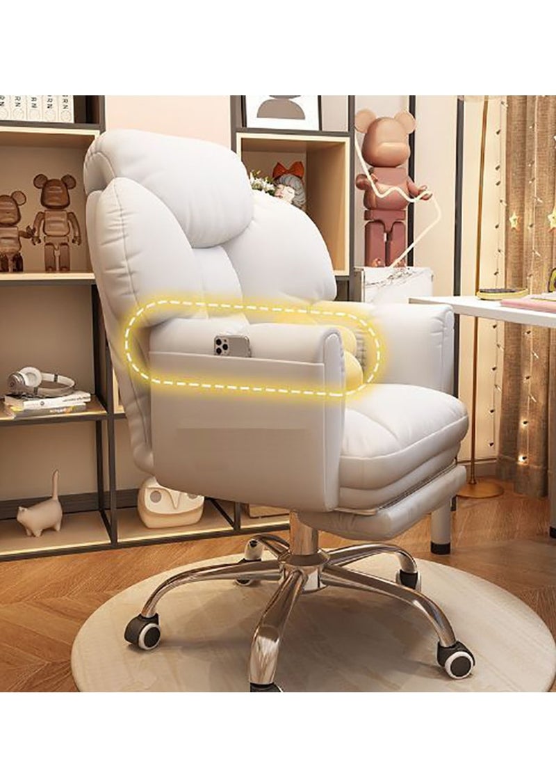 Arabest Computer Chair, Home Sedentary Electric Competition Chair, Rotating Backrest Single Person Sofa, Boss Chair, Lazy Office Chair - Image 4