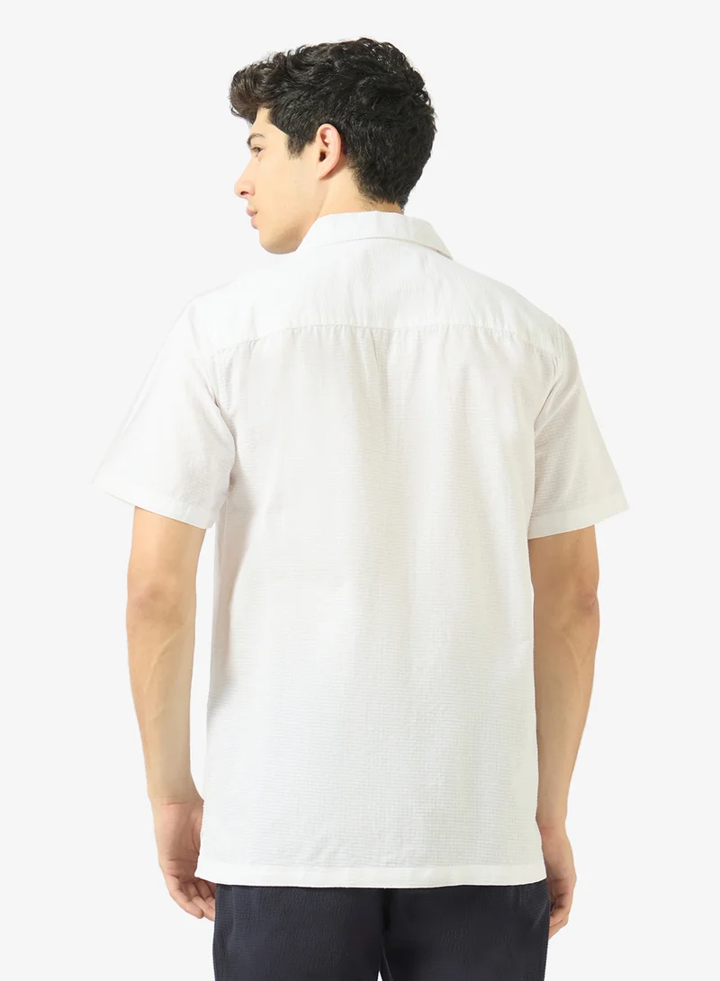 Ripples Mens Resort Collar Shirt