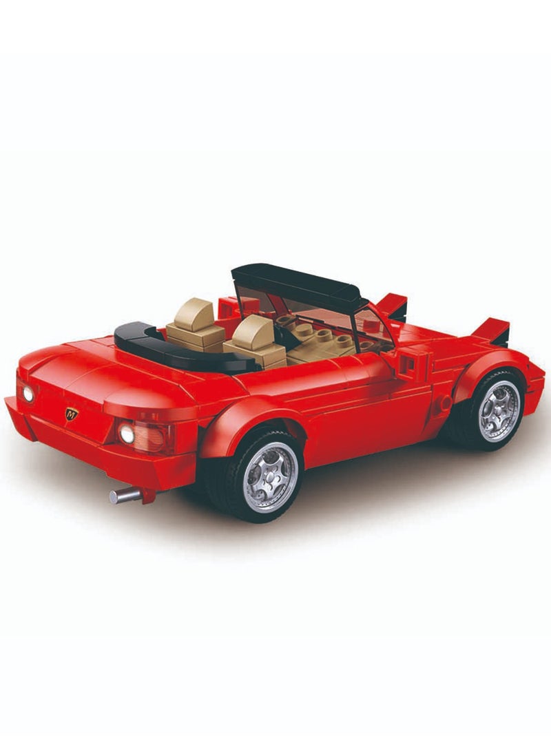 Sluban Model Bricks -MX5S Sports Car(264pcs) - Image 4