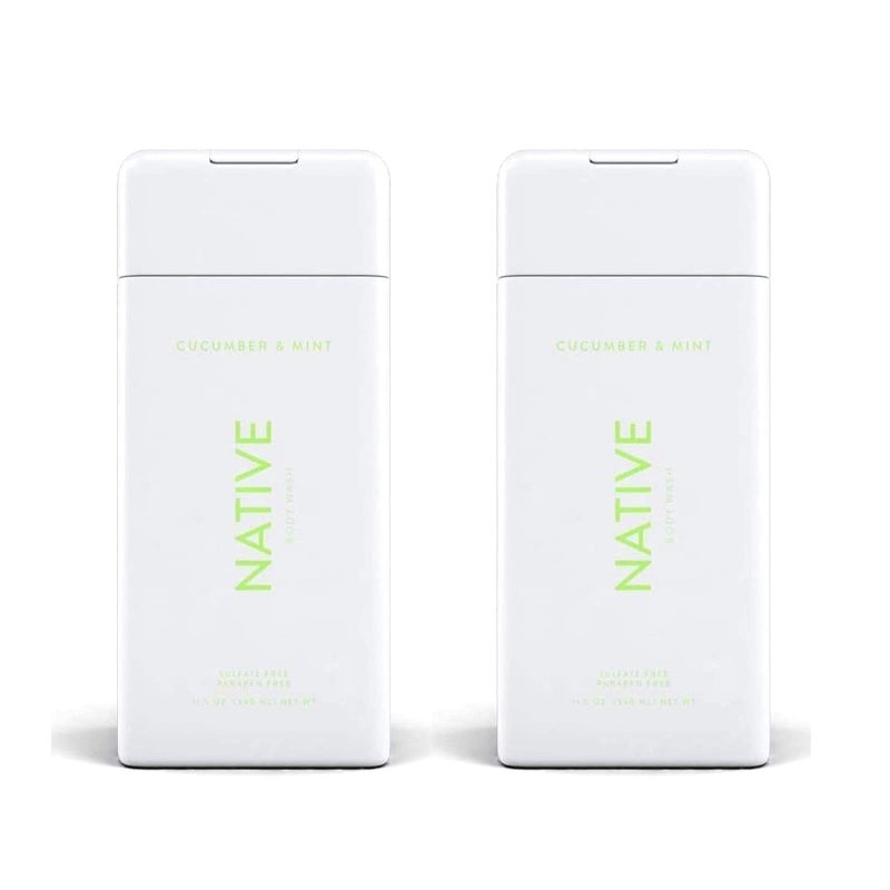 Native, Cucumber and Mint Body Wash 11.5 oz Bottles x2 - Image 5