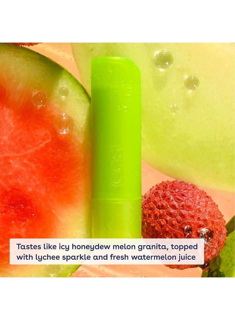 eos Sunset Sips Lip Balms- Melon Mai Tai & Wild Cherry Slushie, All-Day Moisture, Lip Care, 0.14 oz, 2-Pack - Image 3
