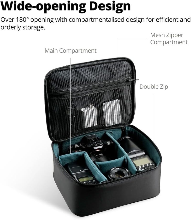 AMBITFUL Carrying Bag Zoom P7 XL for Photography Equipments with Large Capacity, Multi-functional Storage Case for Mini Drone and Other Accessories,with Thick Sponges and Interial Mesh Layer (M) - Image 2