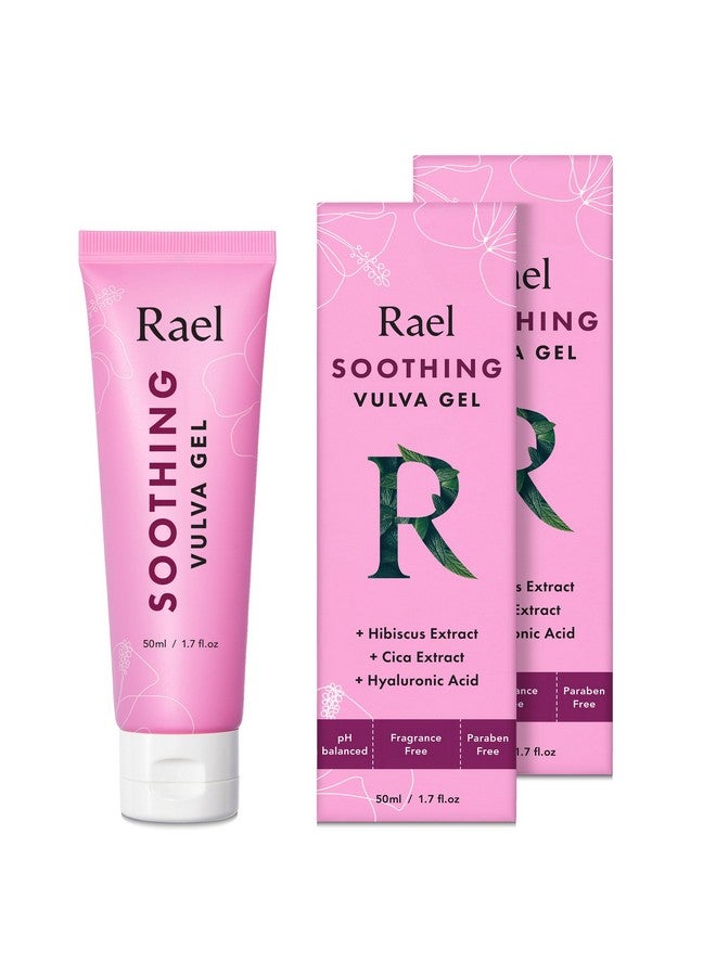 Rael Vaginal Moisturizer, Soothing Vulva Gel - pH Balance Intimate Skin Care for Women, All Skin Types, Vegan, Cruelty Free (1.7 Fl Oz, Pack of 2) - Image 1