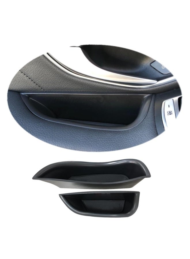 Front Row Door Side Storage Box Handle Armrest Phone Container Fits On Mercedes Benz Glc Glc250 Glc300 Glc350 C-Class Sedan C300 C450 C63 Amg W205 2015 2016 2017 2018 2019 - Image 1