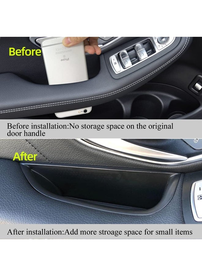 Front Row Door Side Storage Box Handle Armrest Phone Container Fits On Mercedes Benz Glc Glc250 Glc300 Glc350 C-Class Sedan C300 C450 C63 Amg W205 2015 2016 2017 2018 2019 - Image 2