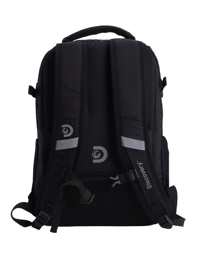 Discovery Outdoor 23L Backpack Black for Adventure, Durable Lightweight Water Resistant Multi-Compartment Bag for Men Women Hiking Trekking Camping Travel - pzsku/ZF15569F9E30FDB801813Z/45/_/1721986953/cec5f521-bbaa-4142-85d6-98508ad817e0