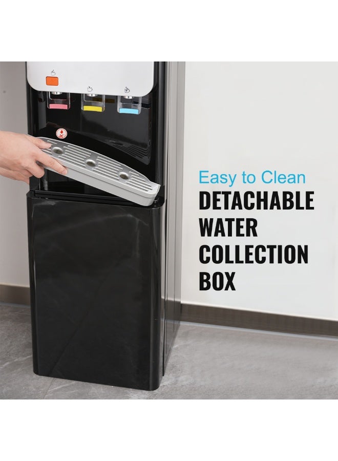 Winning Star Bottom Loading Electric Water Dispenser, Instant Hot, Cold & Ambient Water | Space-Saving Vertical Design for Home or Office (ST-6506-HS) - Image 4