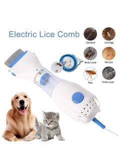 Generic 240V Electrical Head Lice Comb Lice Solution Chemical Free Kills Head Lice Capture Lice Removal Treatment Lice Combs and Vacuums Machine for lice removed from Head V-Comb  - Image 2