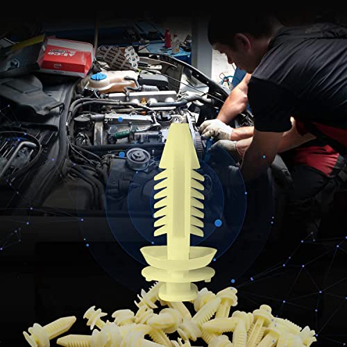 TOPCNOEM 30PCS Door Trim Panel Retainers Clips Compatible with GM SUV Pickup Truck Chevy 15545202 - Image 5