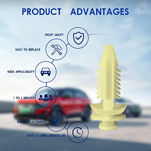 TOPCNOEM 30PCS Door Trim Panel Retainers Clips Compatible with GM SUV Pickup Truck Chevy 15545202 - Image 4