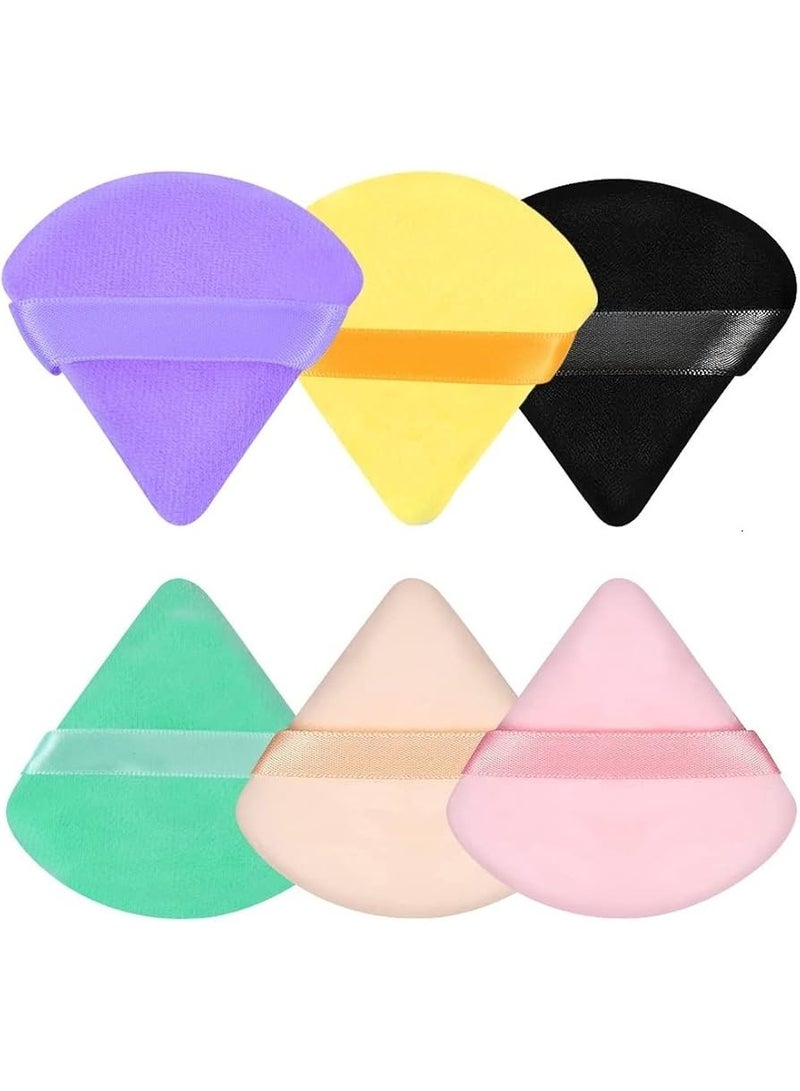 تريانجل اسفنجة مكياج باودر باف (ألوان متعددة) - Image 1