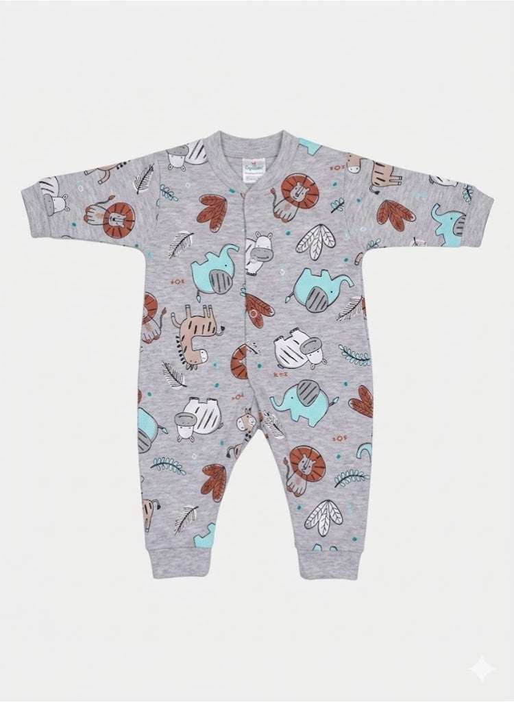 Baby Jumpsuit with animals prints