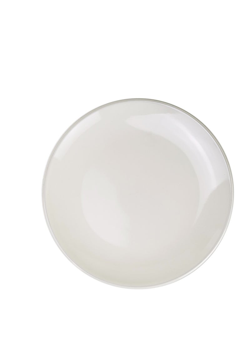 Cuisine Art - Cuisine Art HALA 12-Piece Stoneware Dinner Set - Cream - Image 1