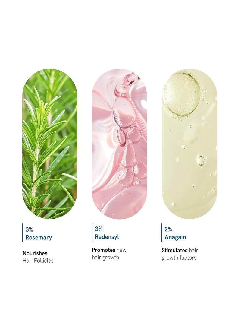 Be Bodywise 3% Redensyl & Rosemary Hair Growth Serum (Roll On) | Pack of 1 | 2% Anagain | Thicker & Stronger Hair | Prevents Hairfall & Stimulates Hair Follicles | For All Hair Types | 25 ml - Image 5