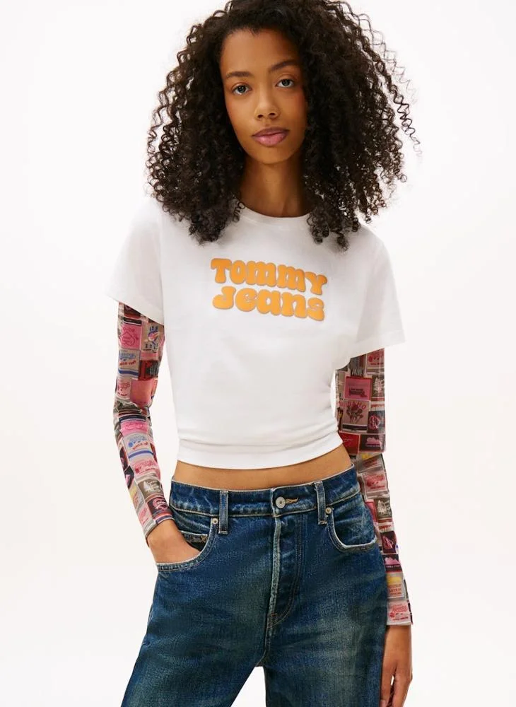 Graphic Crew Neck T-Shirt