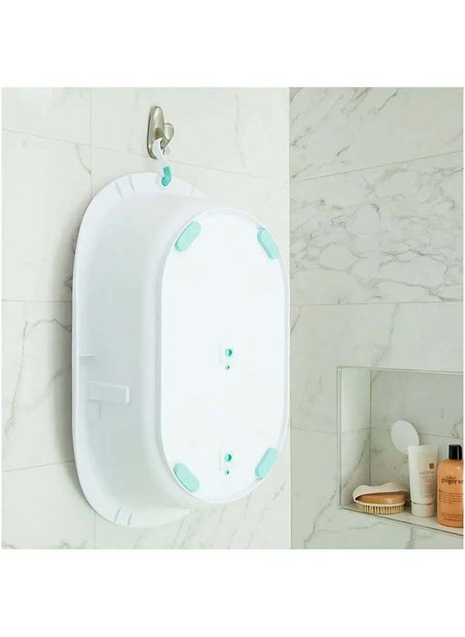 fridababy - 4-in-1 Grow-with-Me Bath Tub Transforms Infant Bathtub to Toddler Bath Seat with Backrest for Assisted Sitting in Tub, White - Image 1